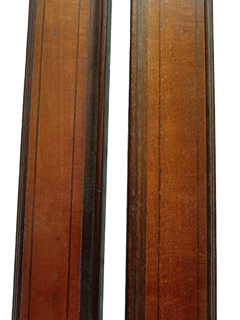 Pair Of Mahogany And Lemonwood Frames, First Third Of The 19th Century-photo-2