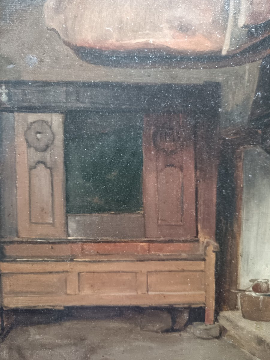 Charles Corbineau "le rude logis des paysans"-photo-7