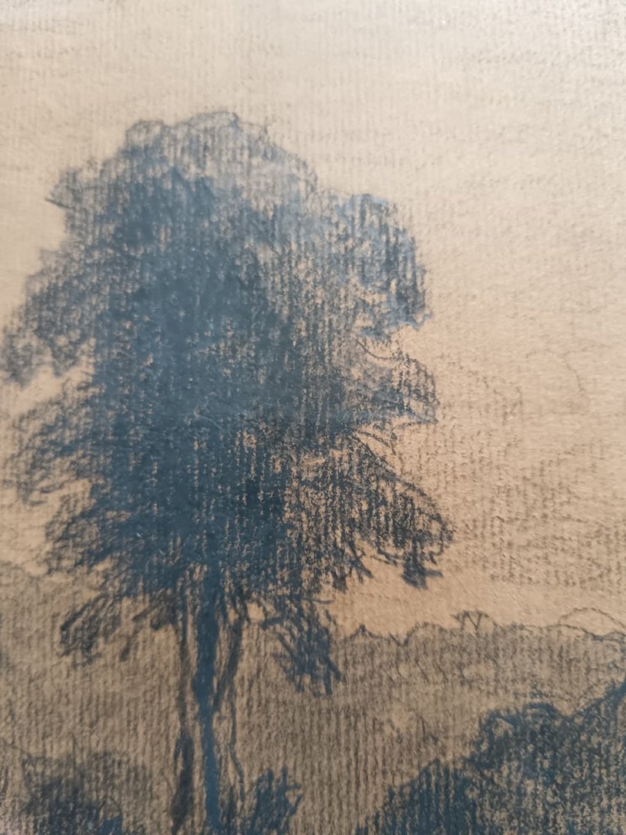 Louis Alexandre Bouché "sur le chemin du village"-photo-7