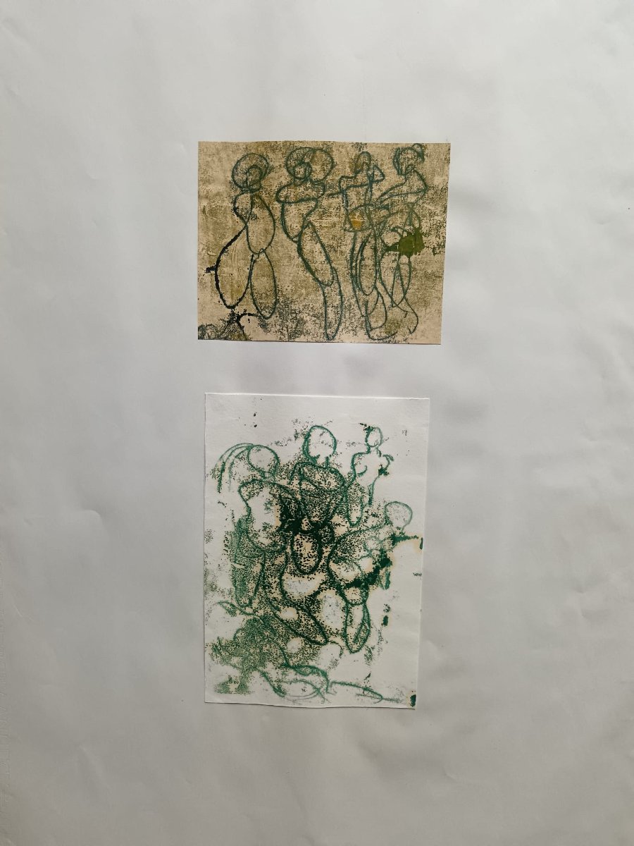 Abstraction lyrique 22 dessins mixed media-photo-4