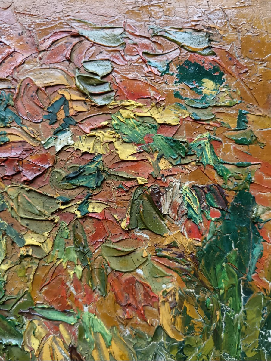 Neo-impressionist School "indian Summer"-photo-3