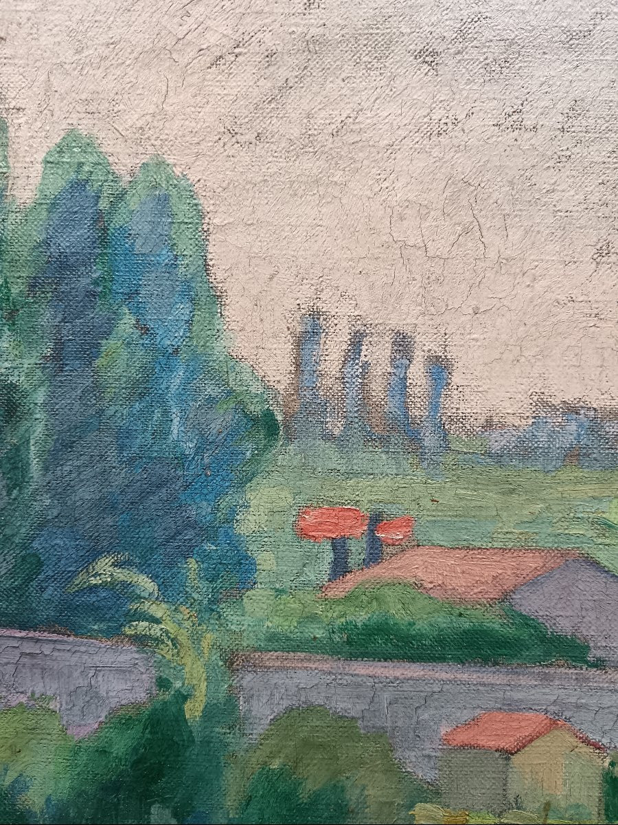 "la Montagne Sainte-victoire Vue Du Hameau"-photo-2
