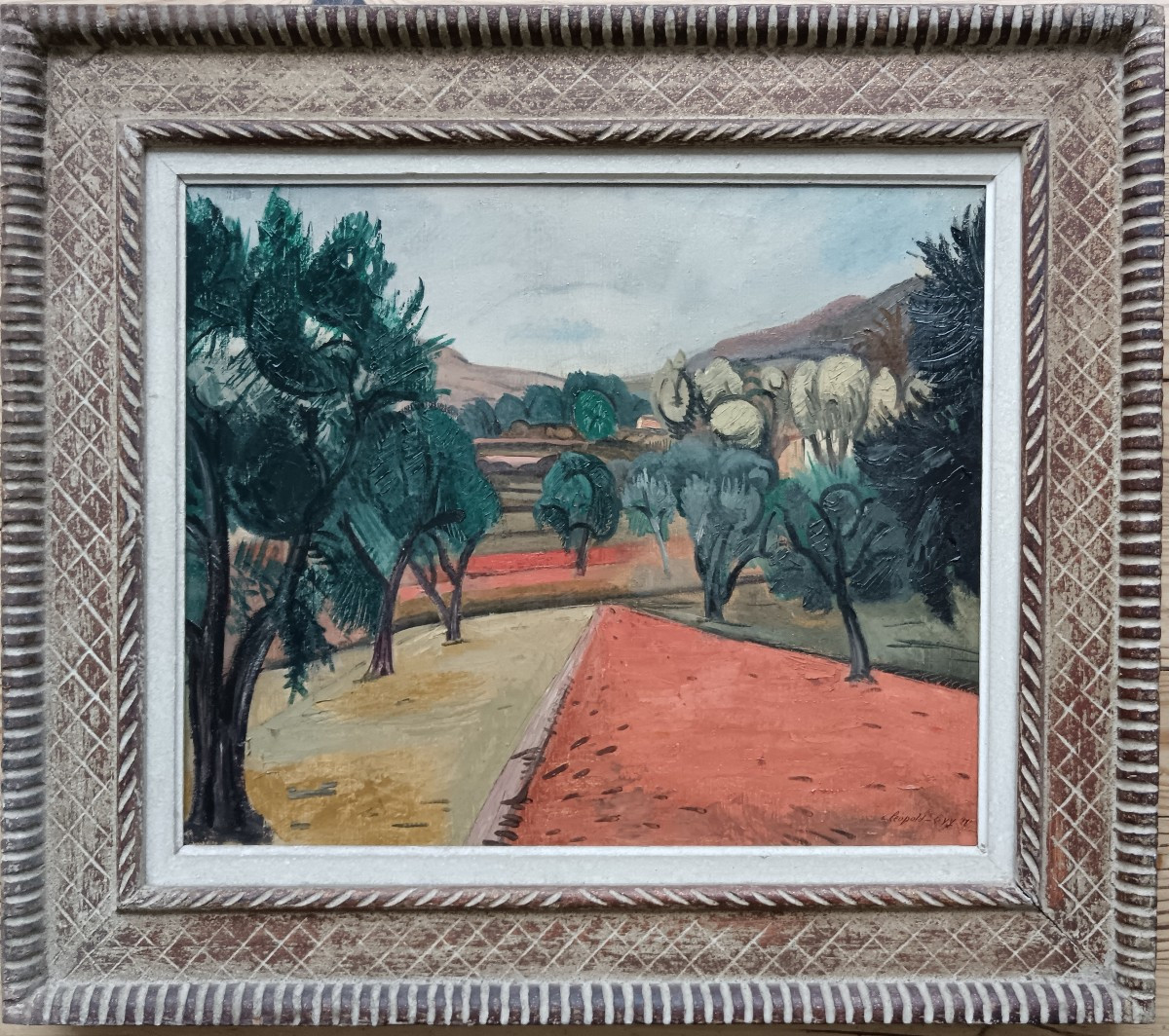 Léopold-lévy "landscape No. 2"