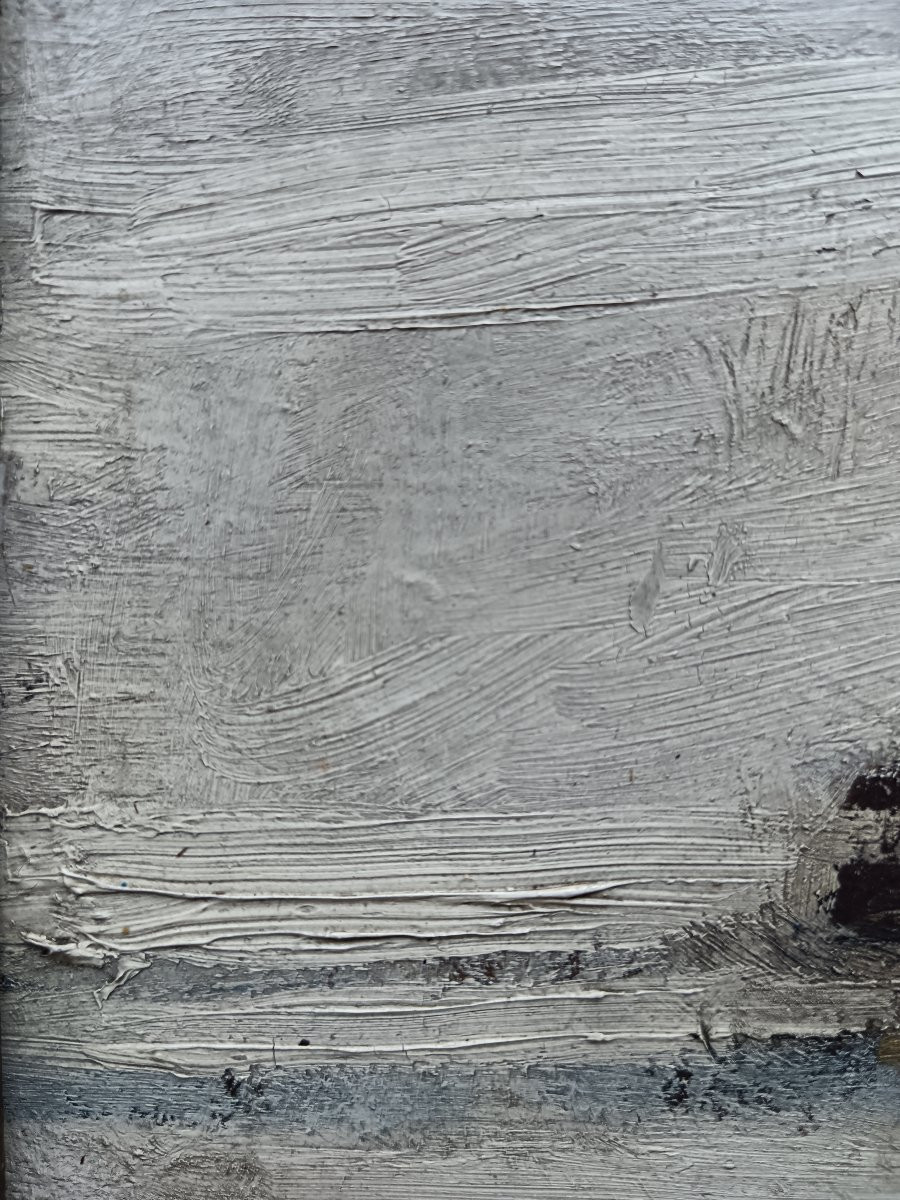 Russian School "a Frozen Peasant"-photo-4