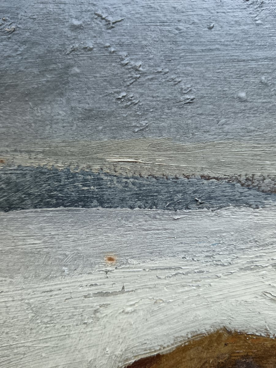 Russian School "a Frozen Peasant"-photo-2