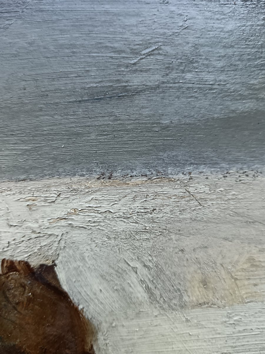 Russian School "a Frozen Peasant"-photo-4