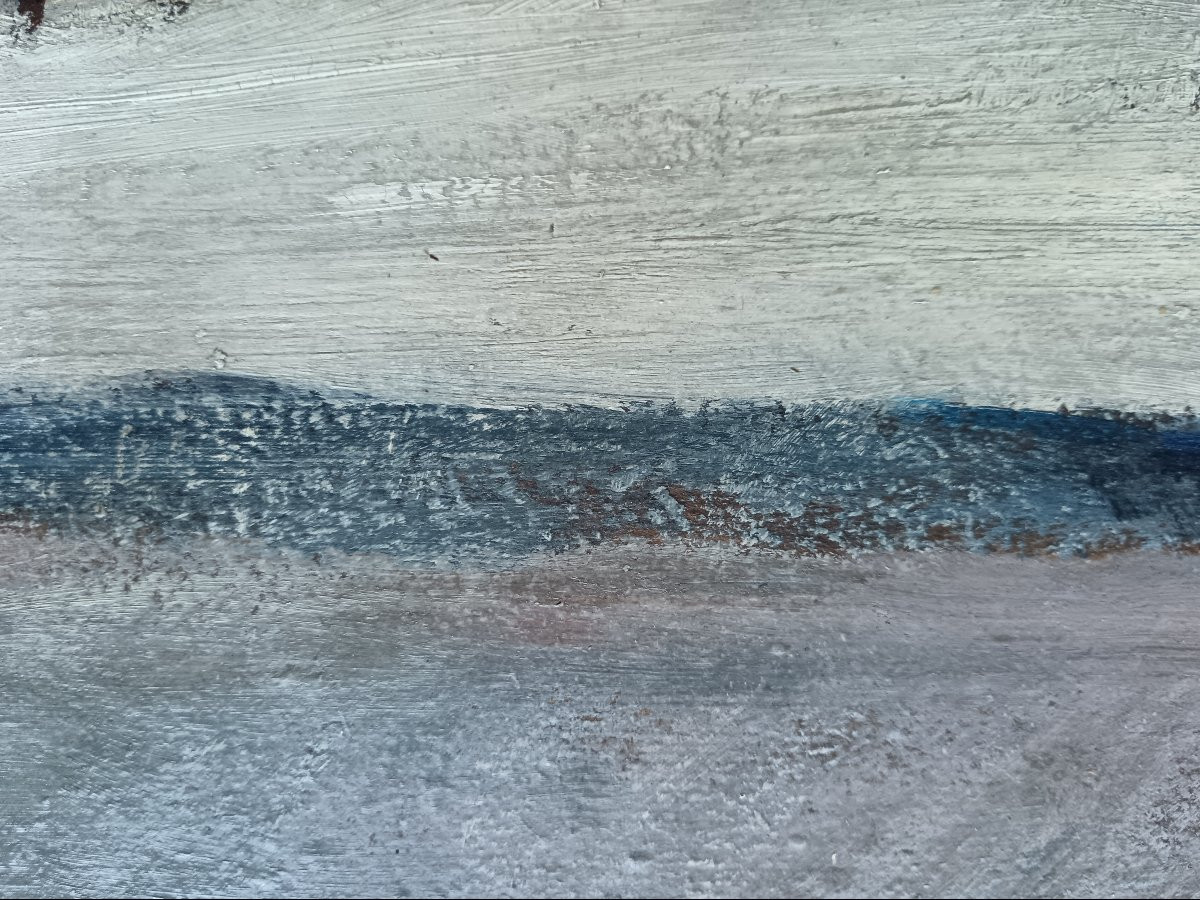 Russian School "a Frozen Peasant"-photo-5