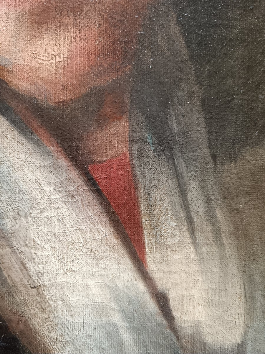 Suiveur de Rembrandt "la mère de l'artiste"-photo-3