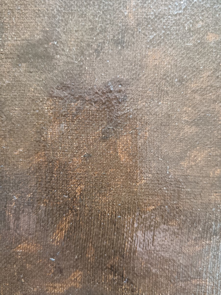 Suiveur de Rembrandt "la mère de l'artiste"-photo-2