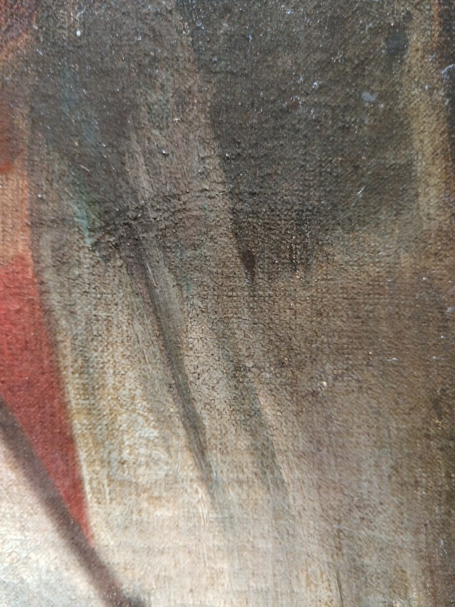 Suiveur de Rembrandt "la mère de l'artiste"-photo-7