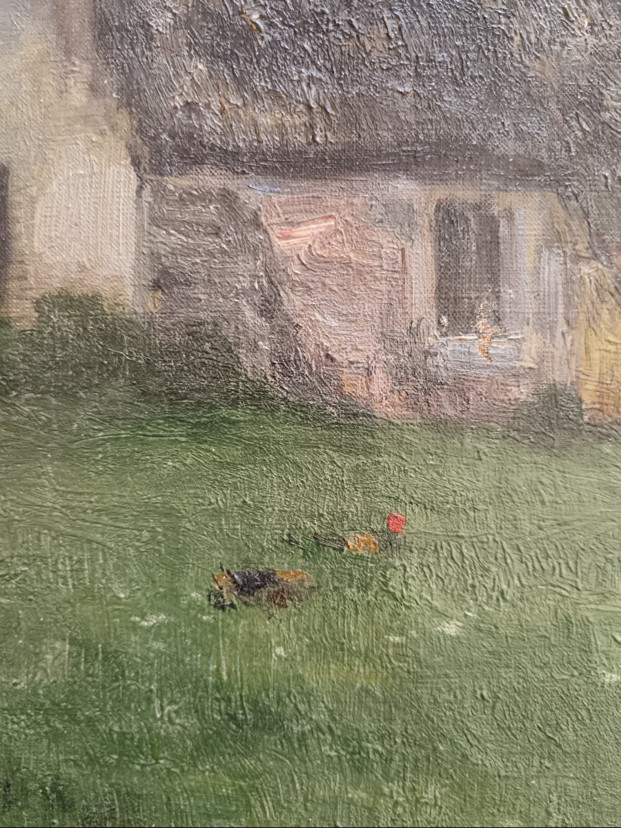 Barbizon School "labor From The Crack Of Dawn"-photo-4