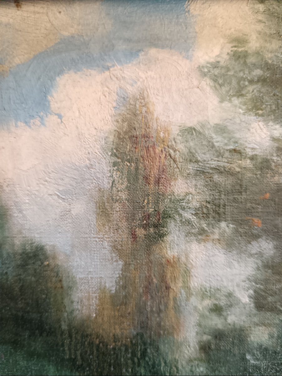 Barbizon School "labor From The Crack Of Dawn"-photo-6