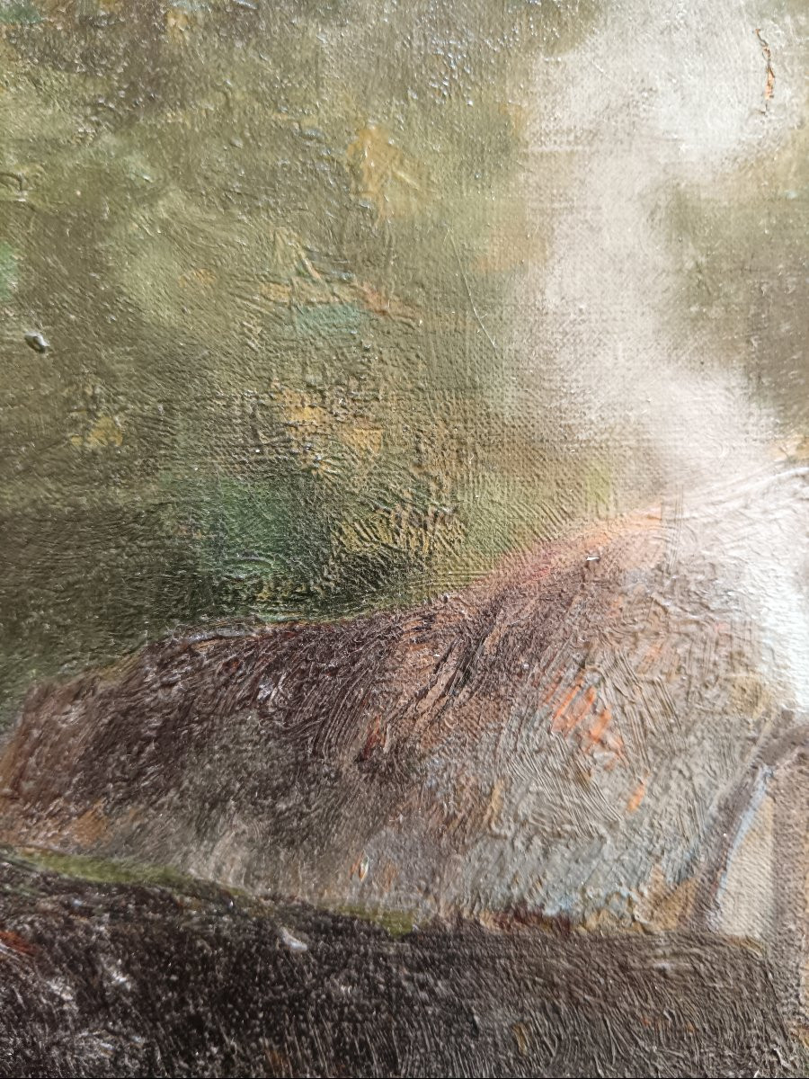 Barbizon School "labor From The Crack Of Dawn"-photo-7