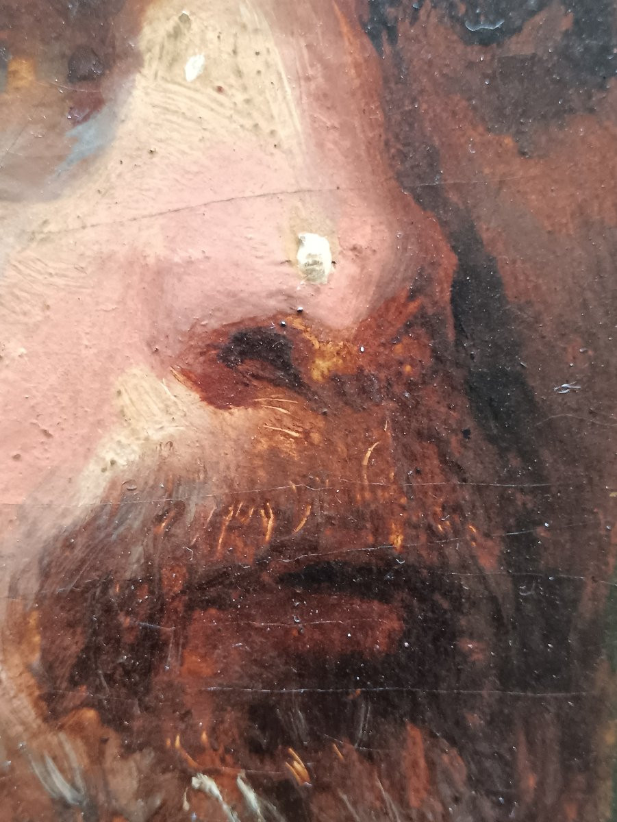 Orientalist School "gentleman Dressed In Oriental Style"-photo-2