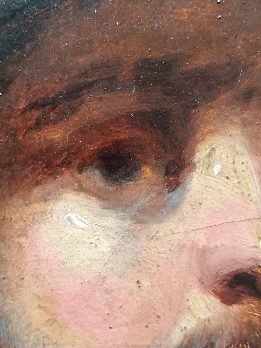 Orientalist School "gentleman Dressed In Oriental Style"-photo-3