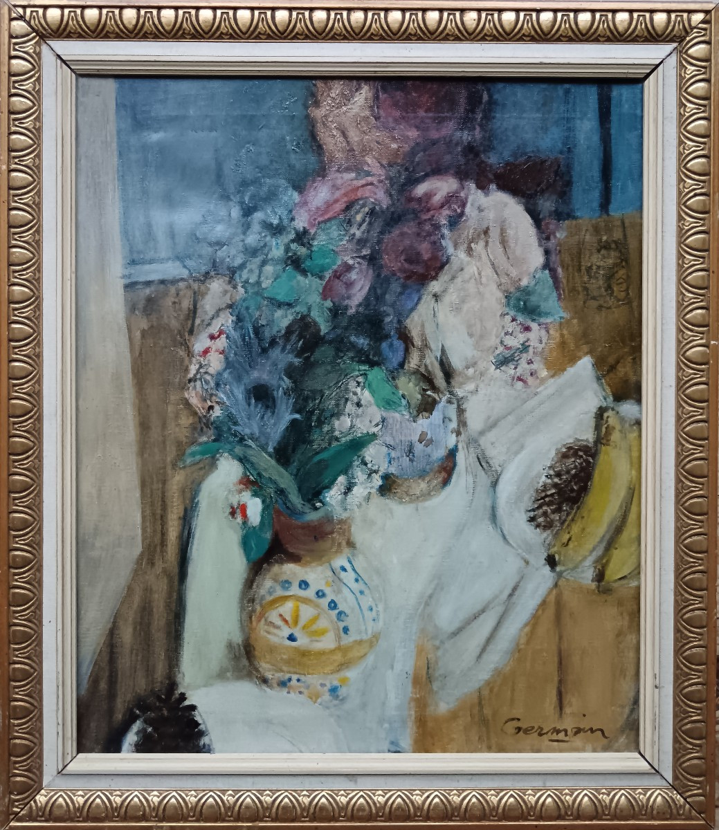 Jean-pierre Germain "a Profusion Of Flowers"