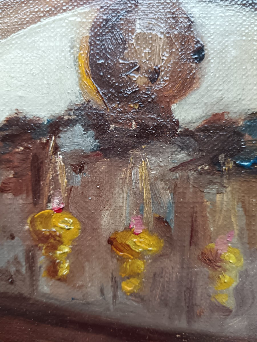 Orientalist School "interior Of An Eastern Orthodox Church"-photo-5