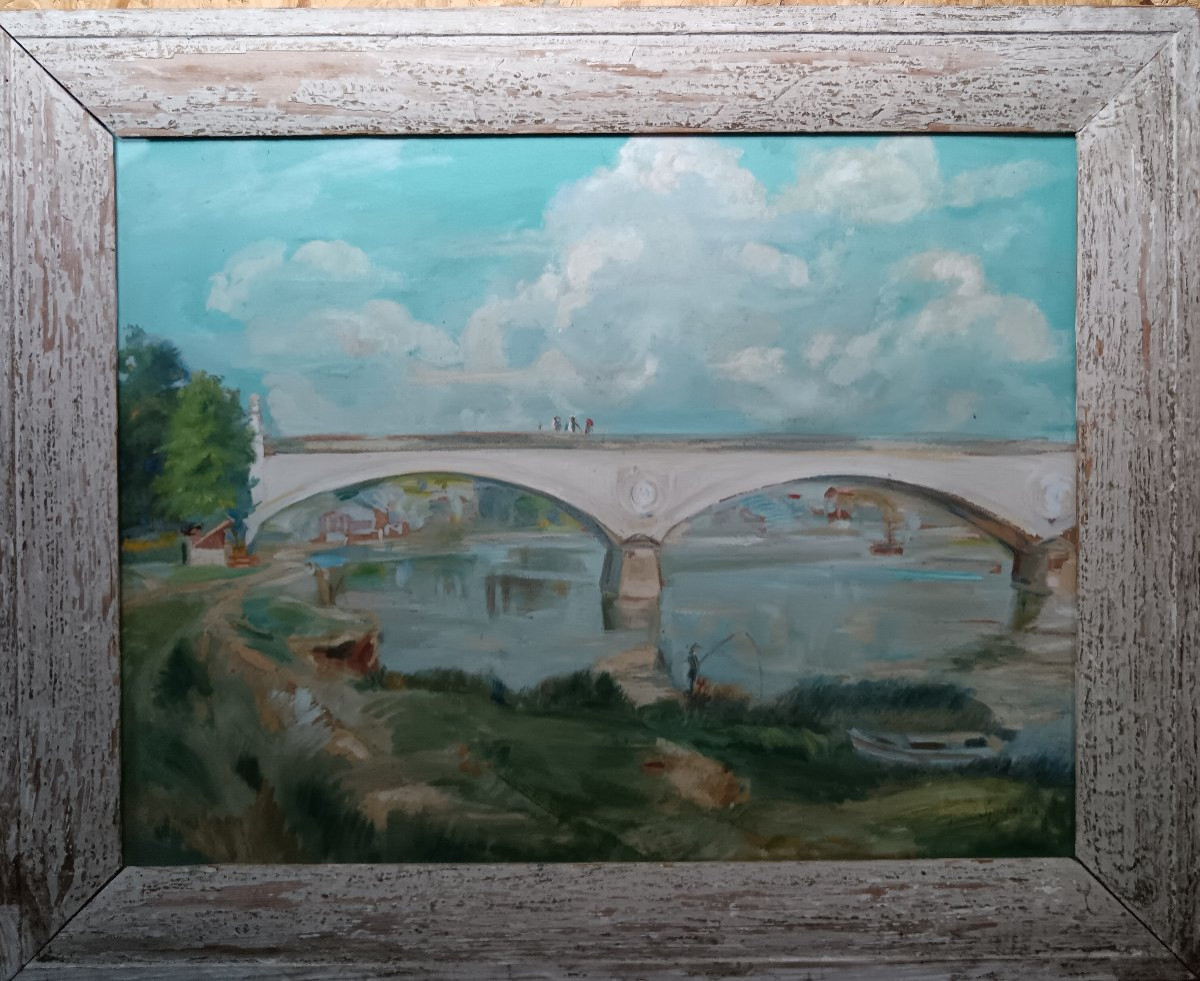 Eugénie Spielmann "paysage de France"-photo-3