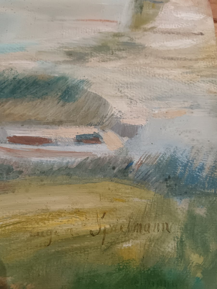 Eugénie Spielmann "paysage de France"-photo-4