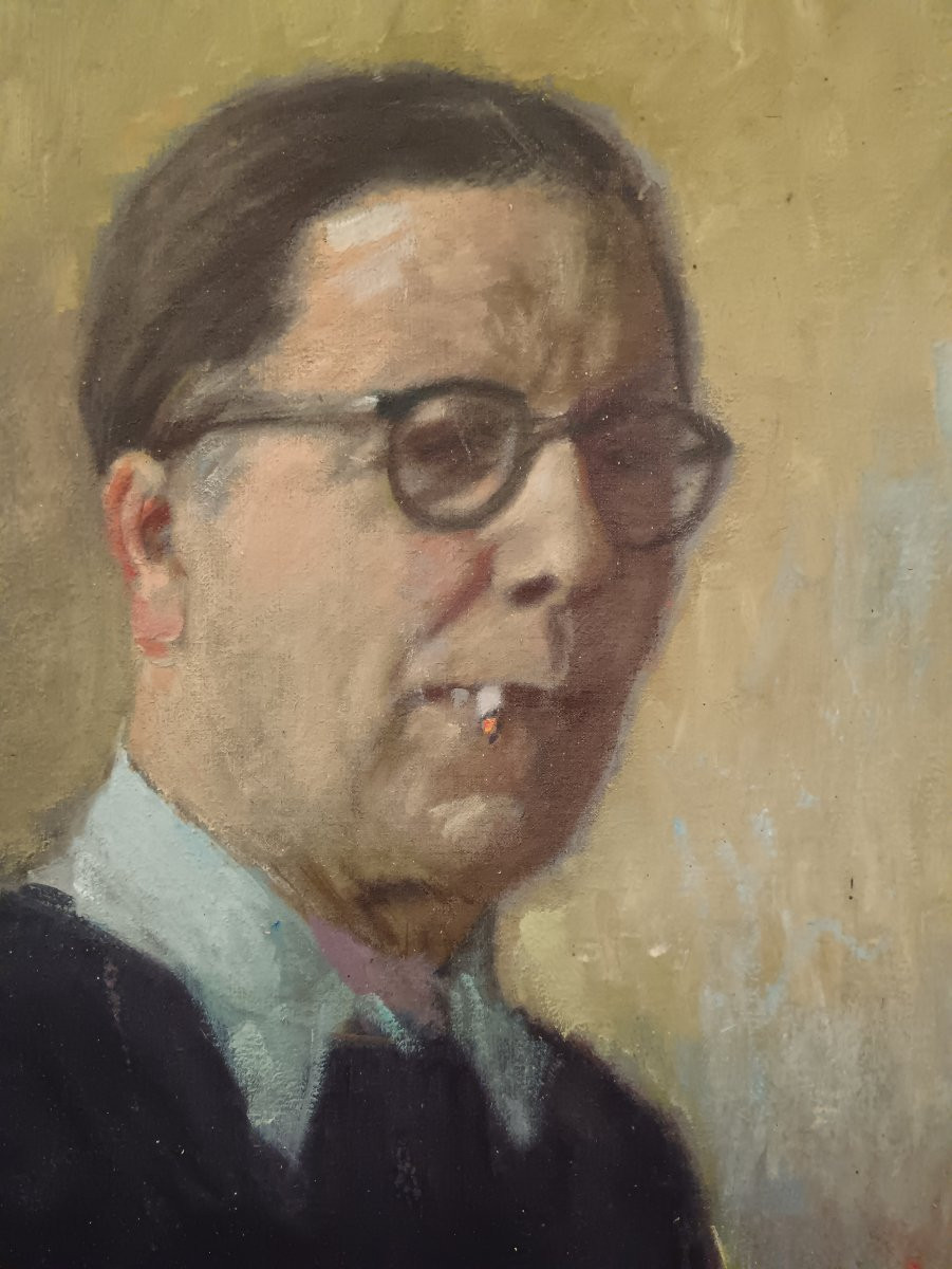 School Of Paris "the Author, His Wife And Their Fetish"-photo-6