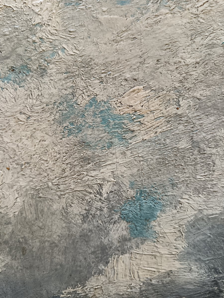 Ecole de Barbizon "le petit bosquet entre ciel et terre"-photo-4