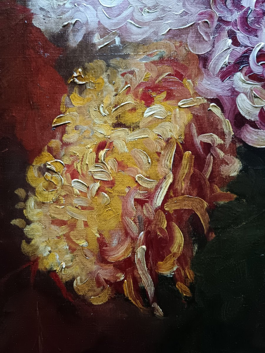 Anne-Marie Massé "chrysanthèmes"-photo-5