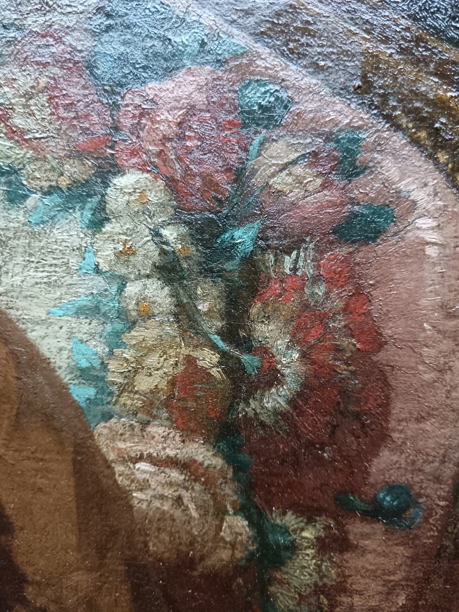 Portraitist Of The Belle Epoque: "young Mother And Her Baby In A Cozy Interior"-photo-5