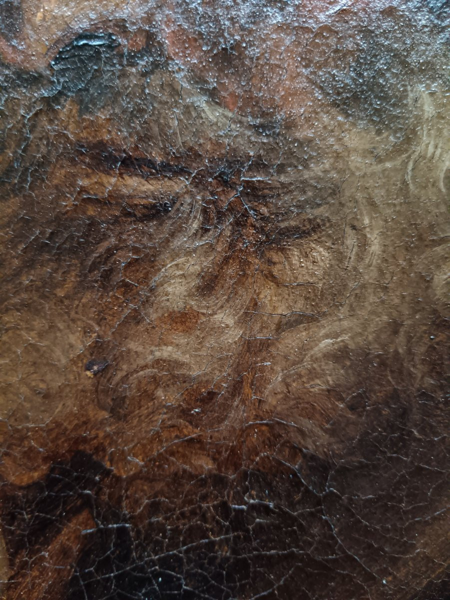 Guido Reni entourage de "Saint Jude et l'instrument de son martyre"-photo-2