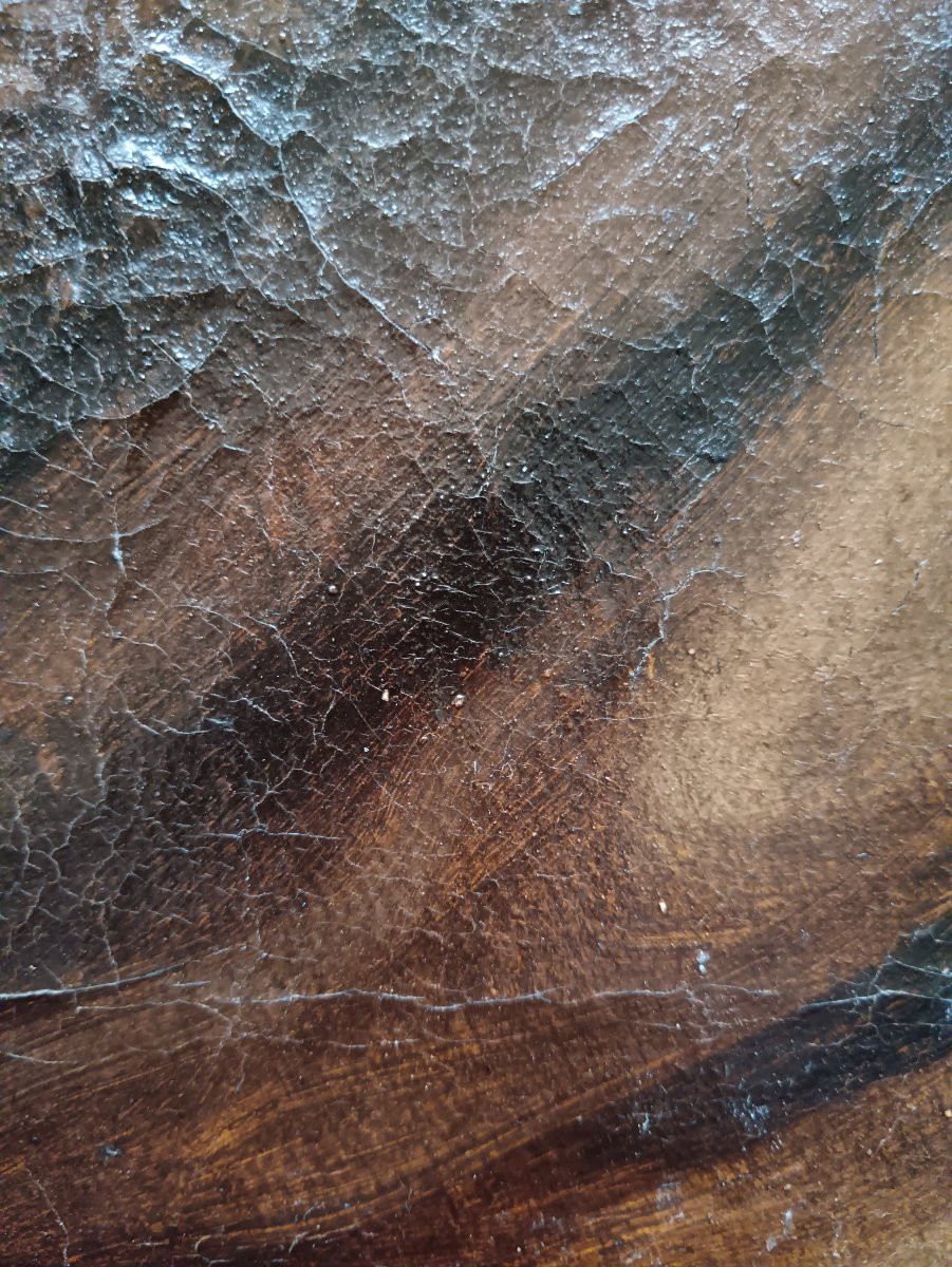 Guido Reni entourage de "Saint Jude et l'instrument de son martyre"-photo-3