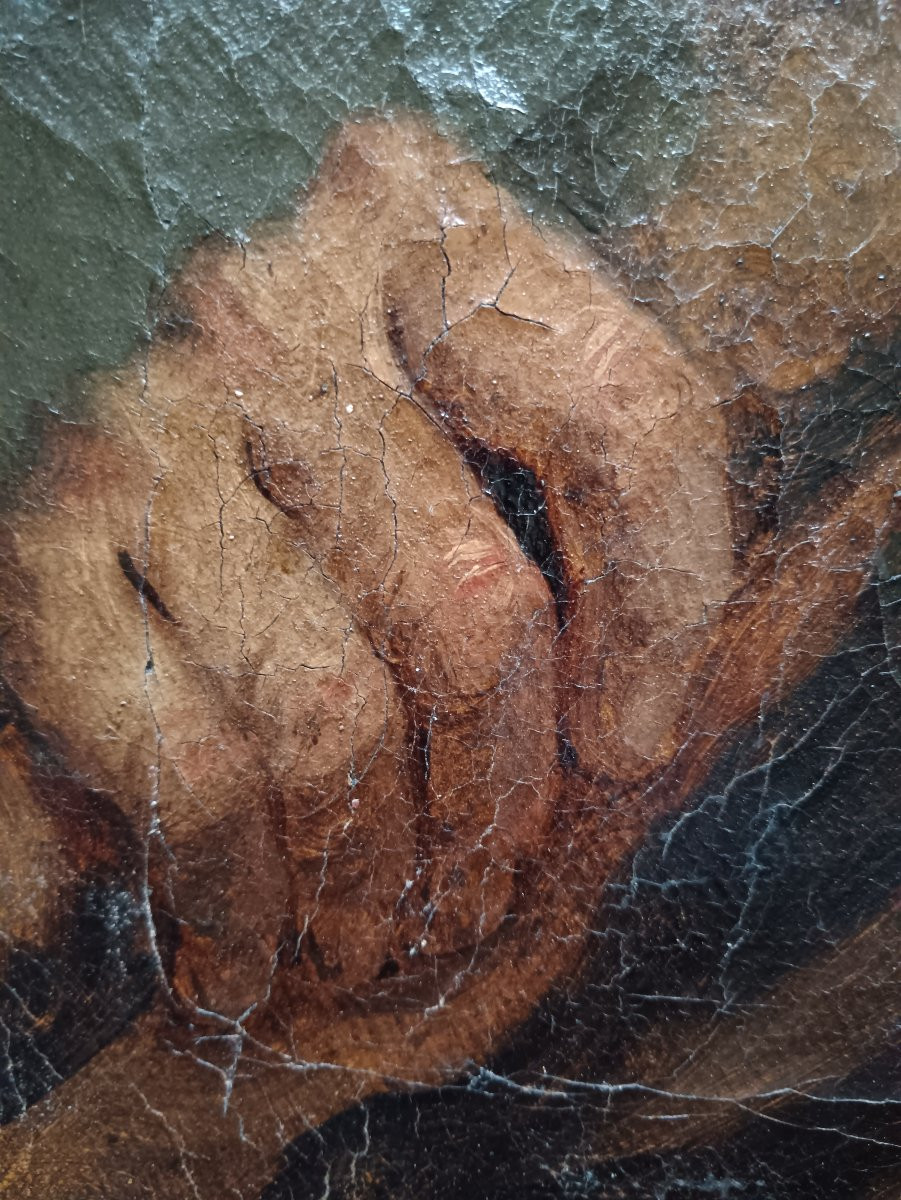 Guido Reni entourage de "Saint Jude et l'instrument de son martyre"-photo-5