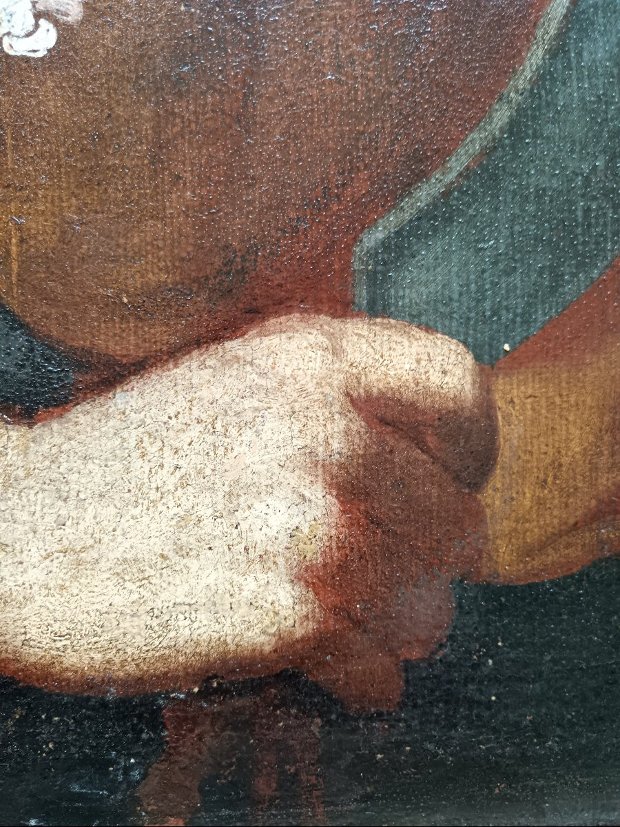 Follower Of Juan De Arellano "saint Barthélemy Florist"-photo-6