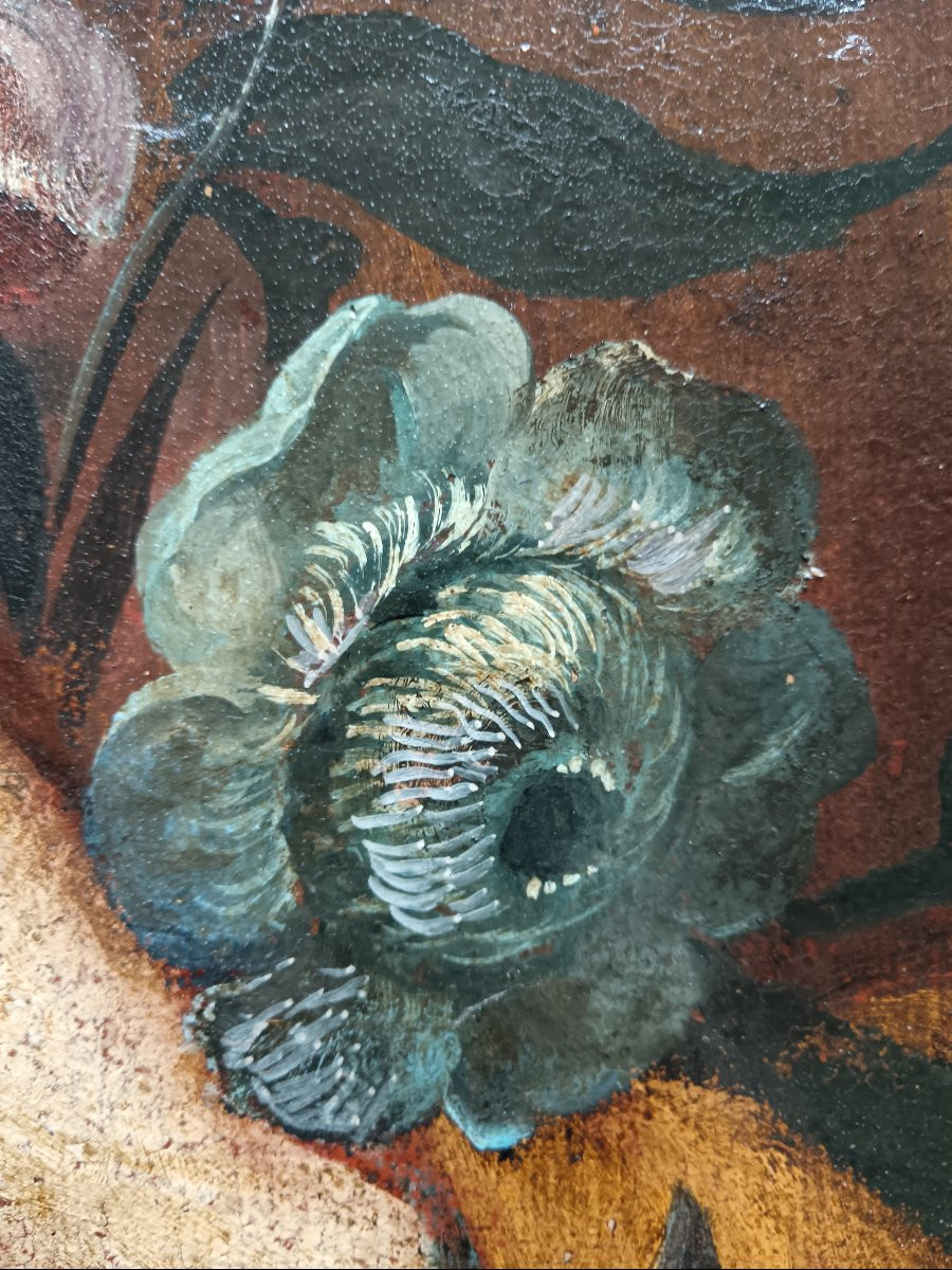 Follower Of Juan De Arellano "saint Barthélemy Florist"-photo-8