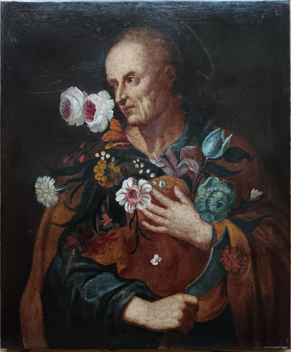 Follower Of Juan De Arellano "saint Barthélemy Florist"