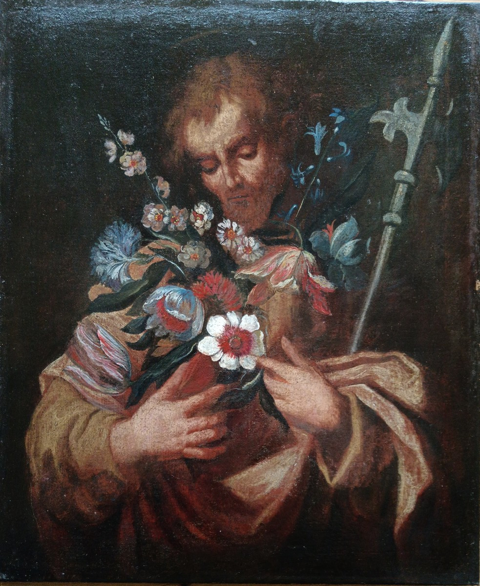 Follower Of Juan De Arellano "saint Florist"