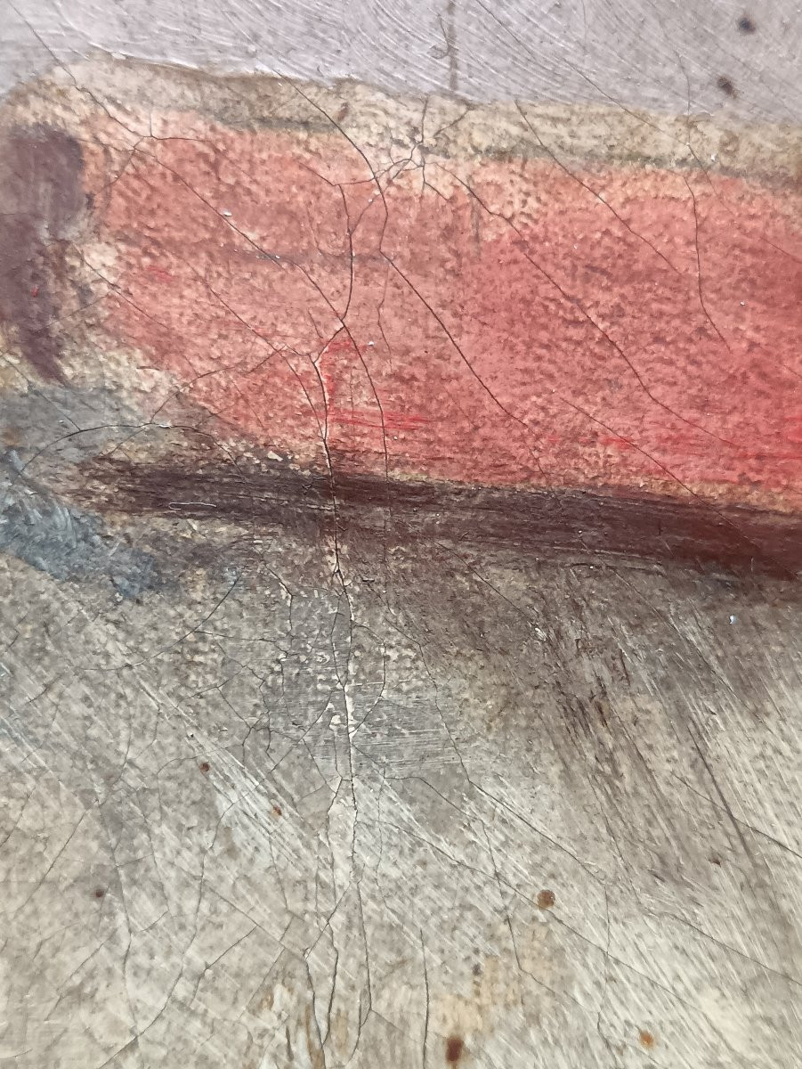 Ecole orientaliste "le zouave à l'affût"-photo-3