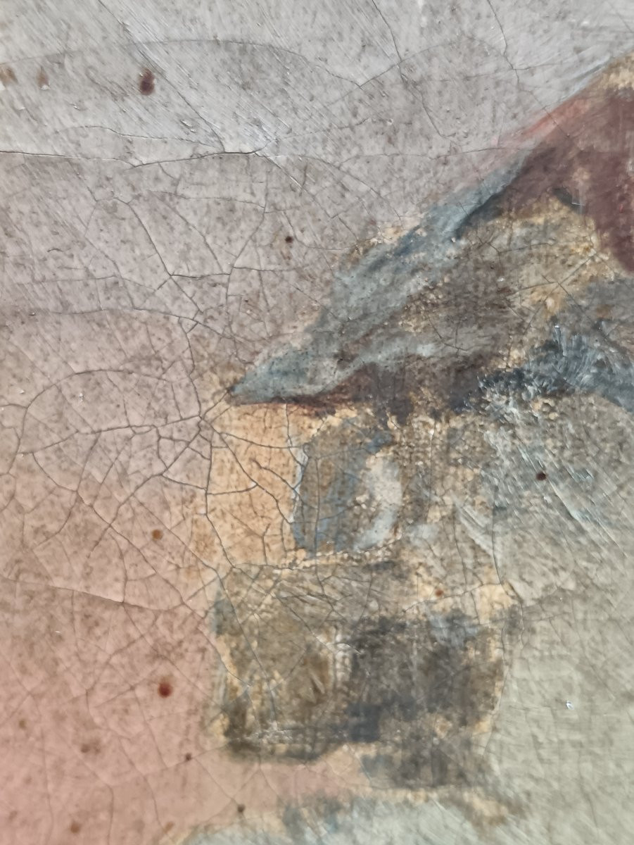 Ecole orientaliste "le zouave à l'affût"-photo-4