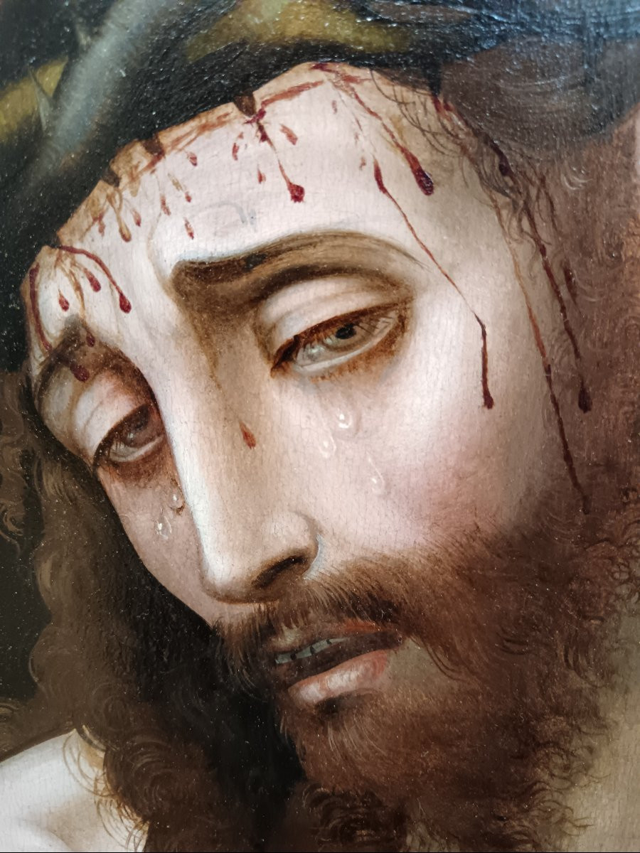 Luis de Morales attribué à "Ecce Homo"-photo-3