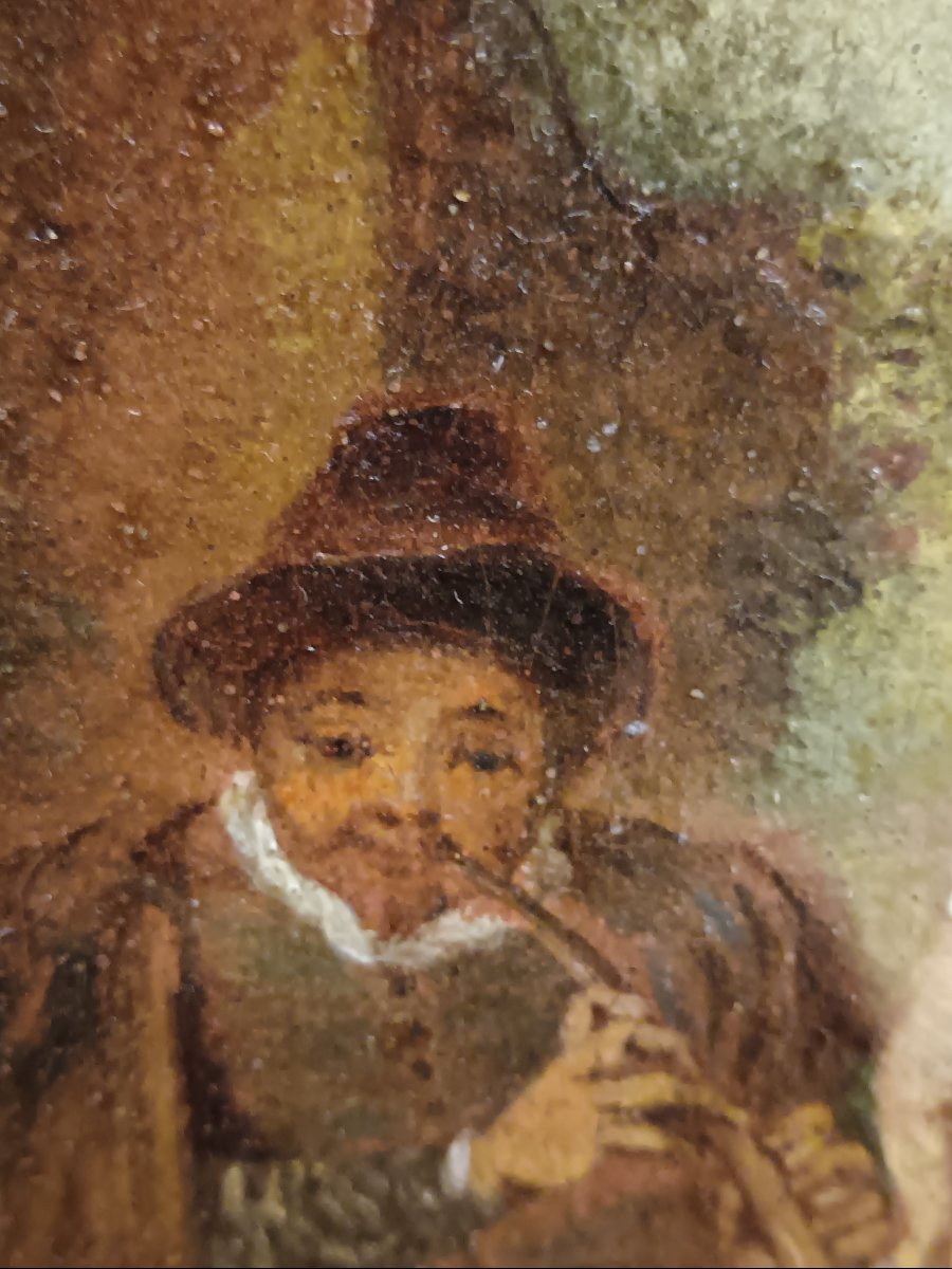 Nicolas Lancret Workshop Of "gallant Scene At The Edge Of The Woods"-photo-6