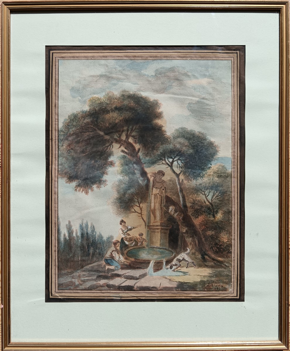 Voyage à Rome. Louis Vincent "la dolce Vita"