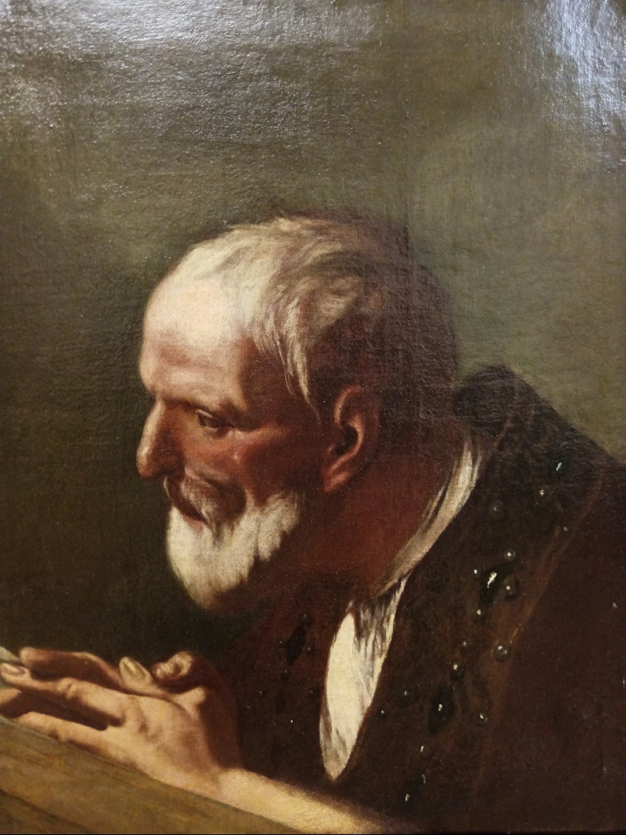 Giovanni Battista Piazzetta entourage de  "saint Philippe Neri en prière"