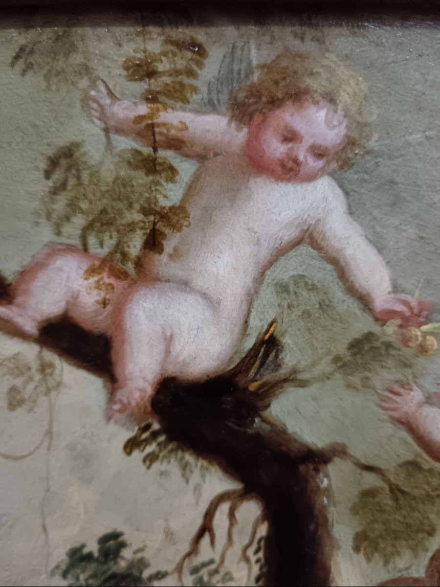 Pierre Brebiette attribué à "le repos pendant la fuite en Egypte"-photo-2