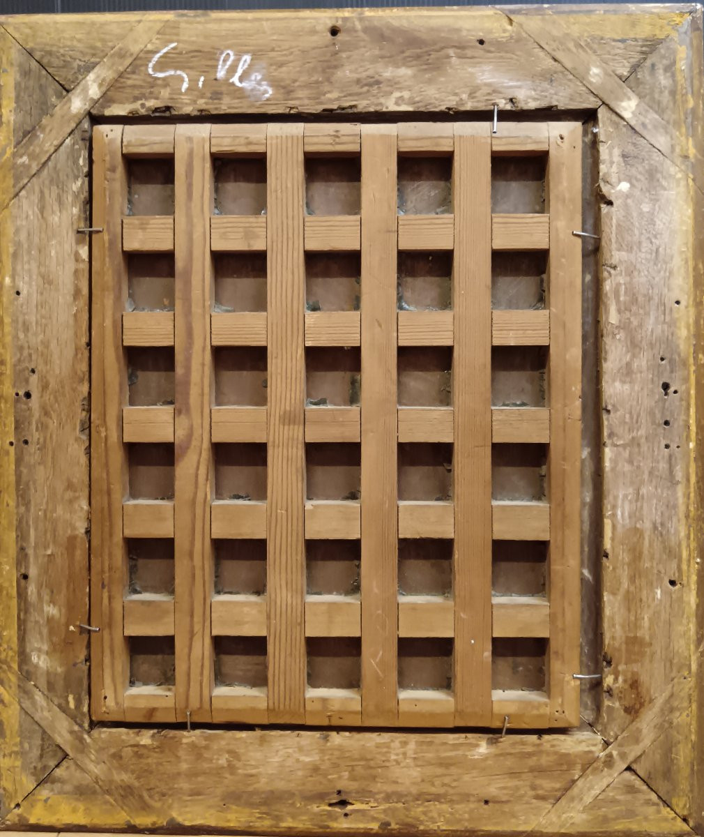 Pierre Brebiette attribué à "le repos pendant la fuite en Egypte"-photo-1