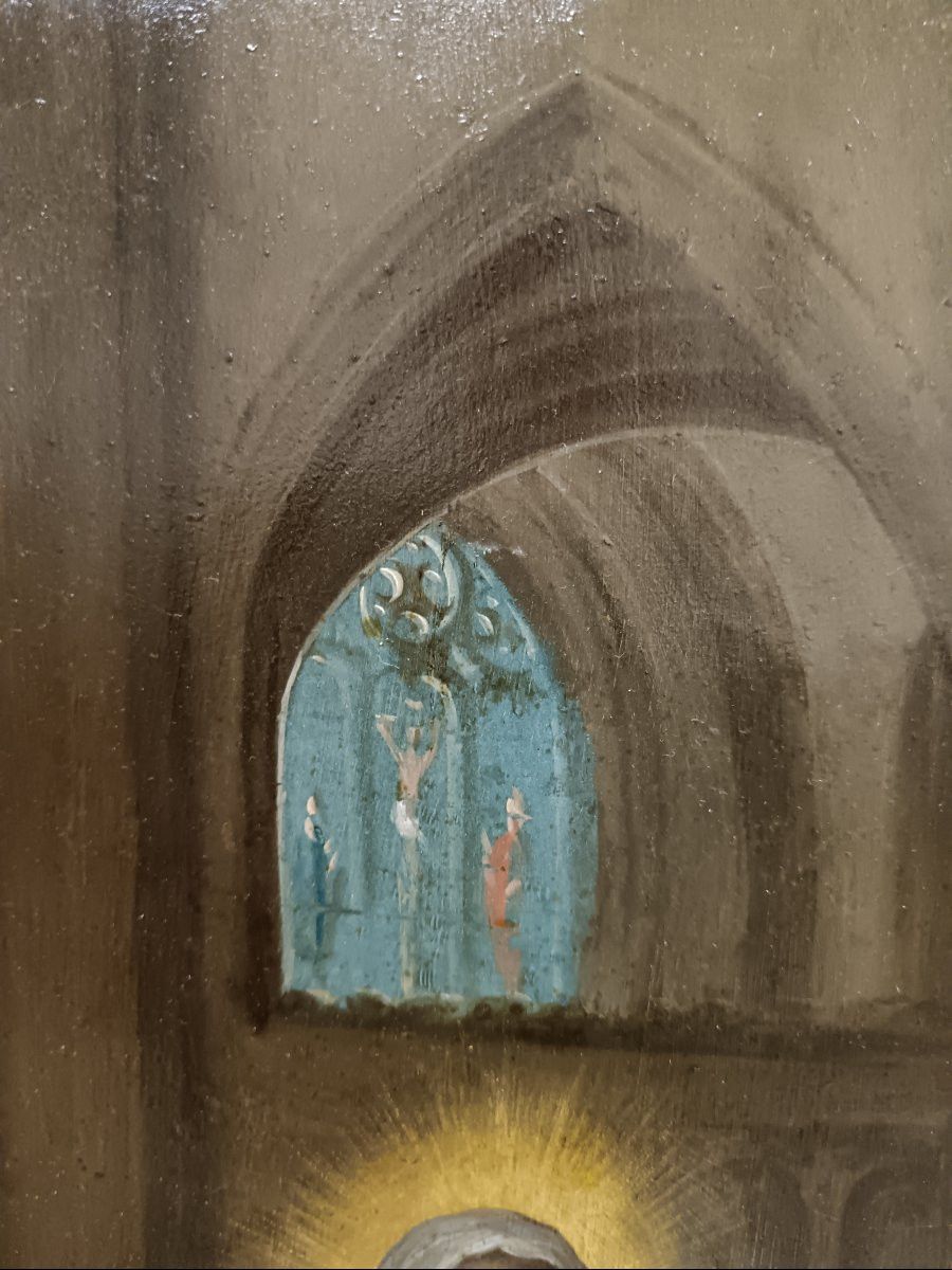 Frans Francken I attribué à "la Lactation de Saint Bernard"-photo-2