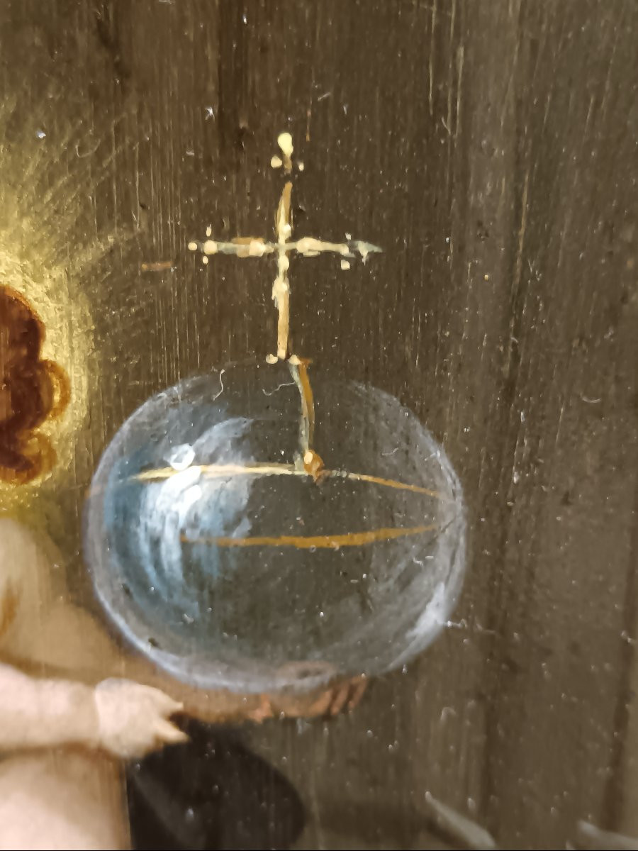 Frans Francken I attribué à "la Lactation de Saint Bernard"-photo-4