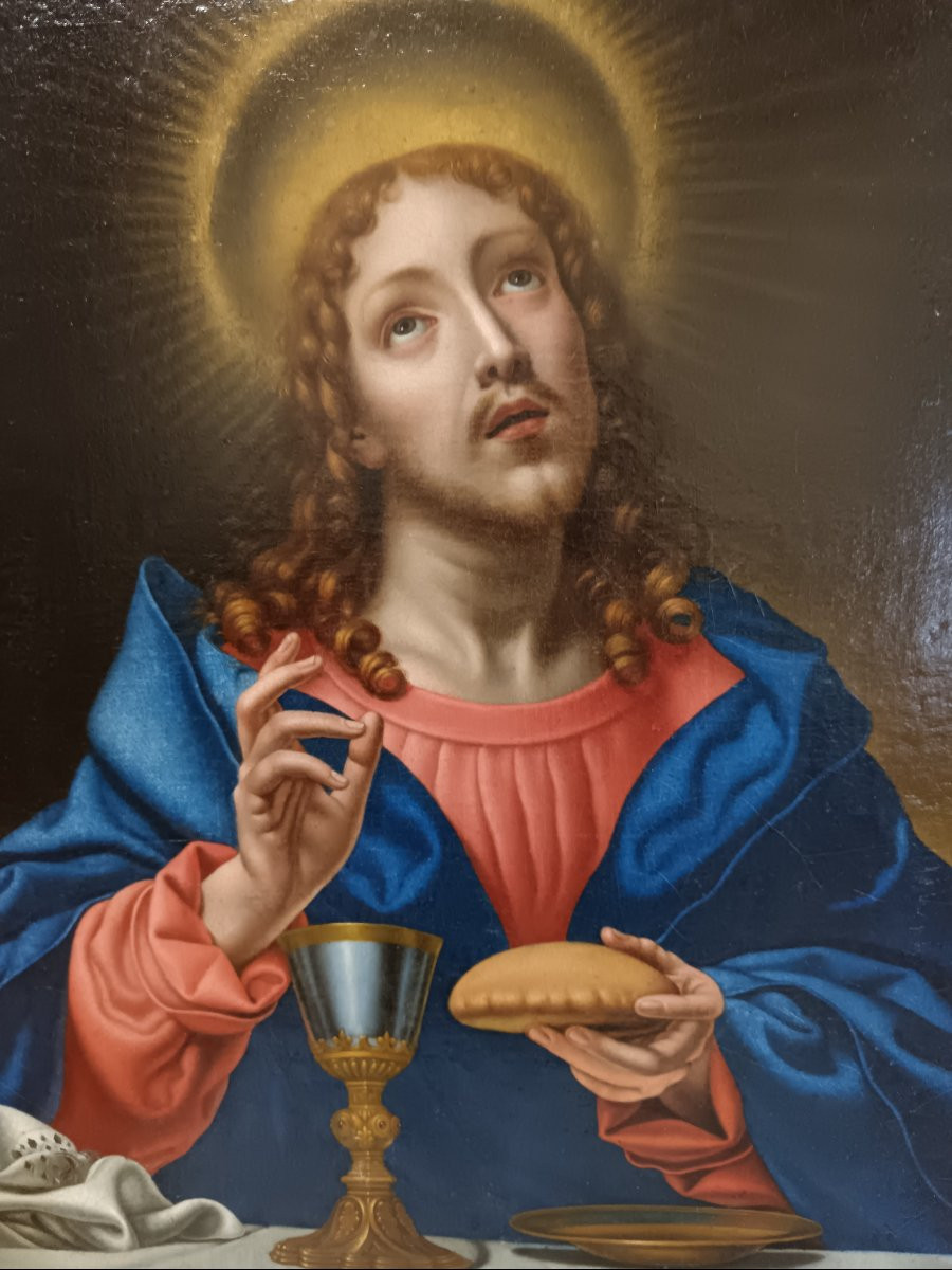 Carlo Dolci Workshop Of "christ The Redeemer"-photo-4