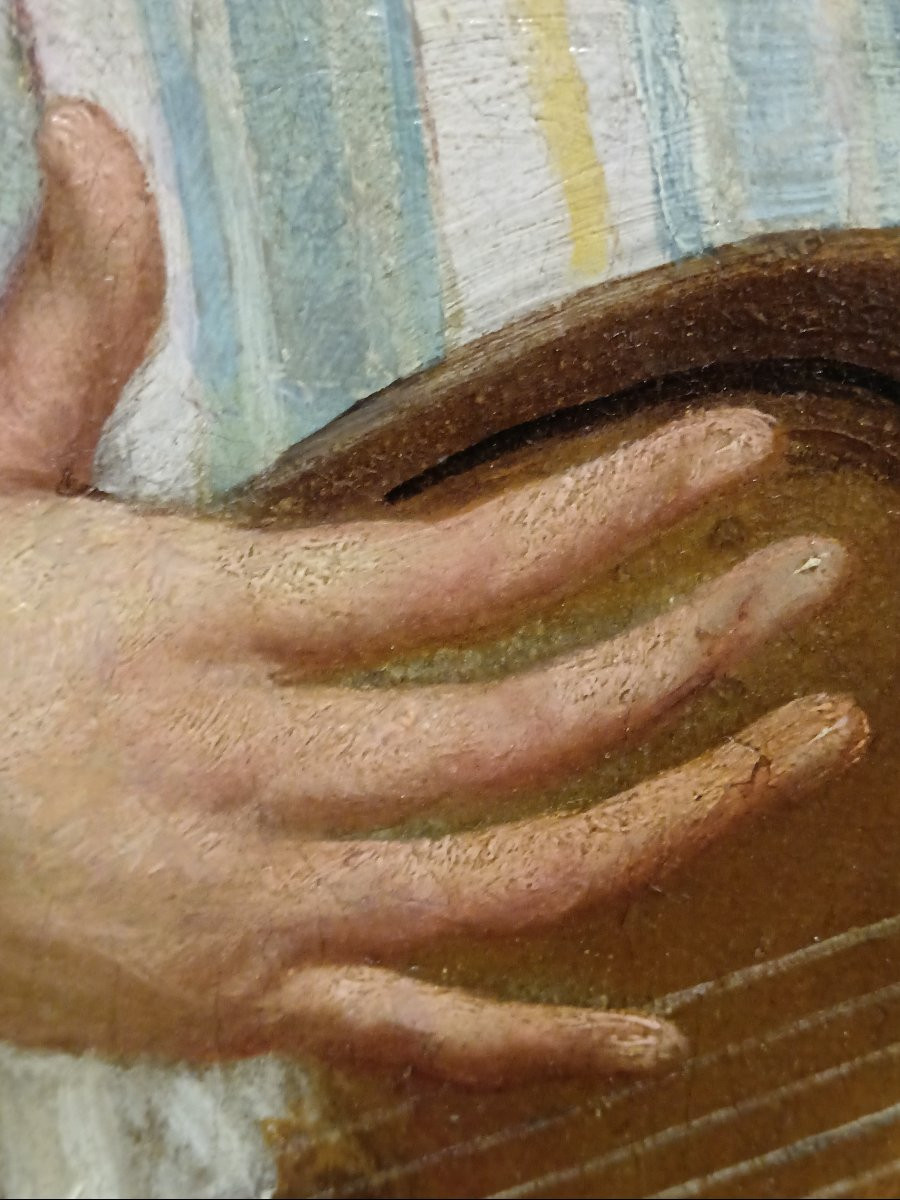 Antoine Watteau, Follower Of "serenade Of Mezzetin"-photo-4