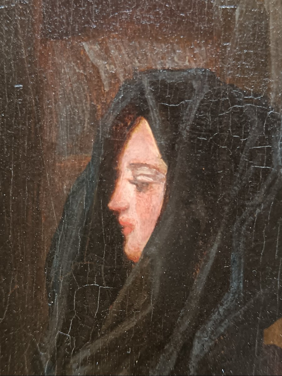 Jean-baptiste Mallet Attributed To "the Wait"-photo-1