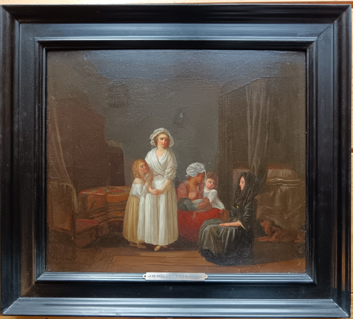 Jean-baptiste Mallet Attributed To "the Wait"