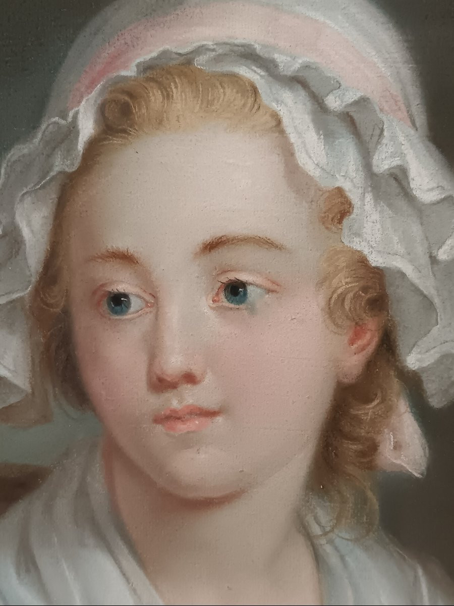 Jean-baptiste Greuze, Entourage Of "belle, The Cat And The Balls Of Wool"-photo-4