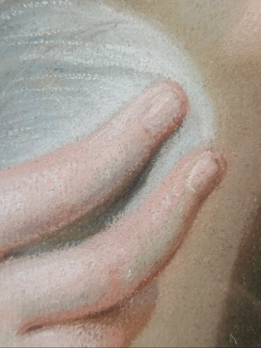 Jean-baptiste Greuze, Entourage Of "belle, The Cat And The Balls Of Wool"-photo-2